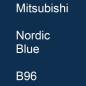 Preview: Mitsubishi, Nordic Blue, B96.